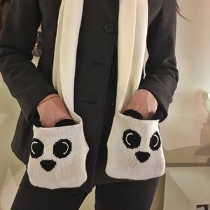 Panda Pocket Scarf